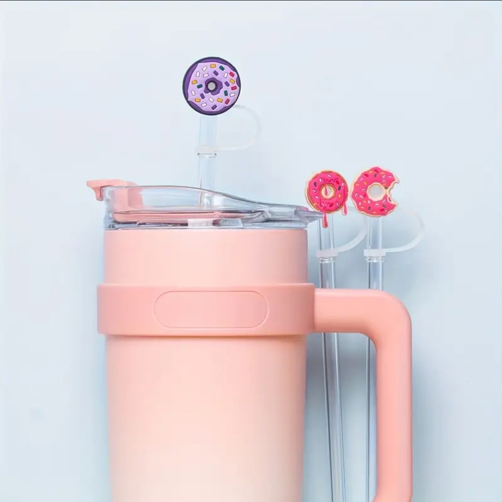 Stanley Cup Donut Straw Covers🍩